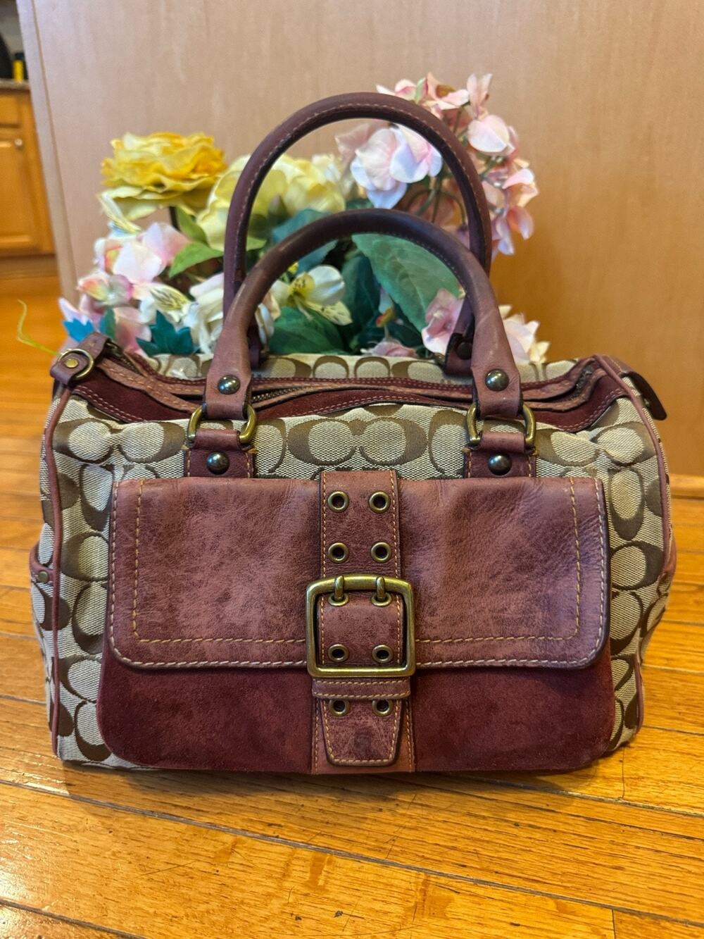 Coach 2000s vintage Y2K coach satchel style 7064 (pu180